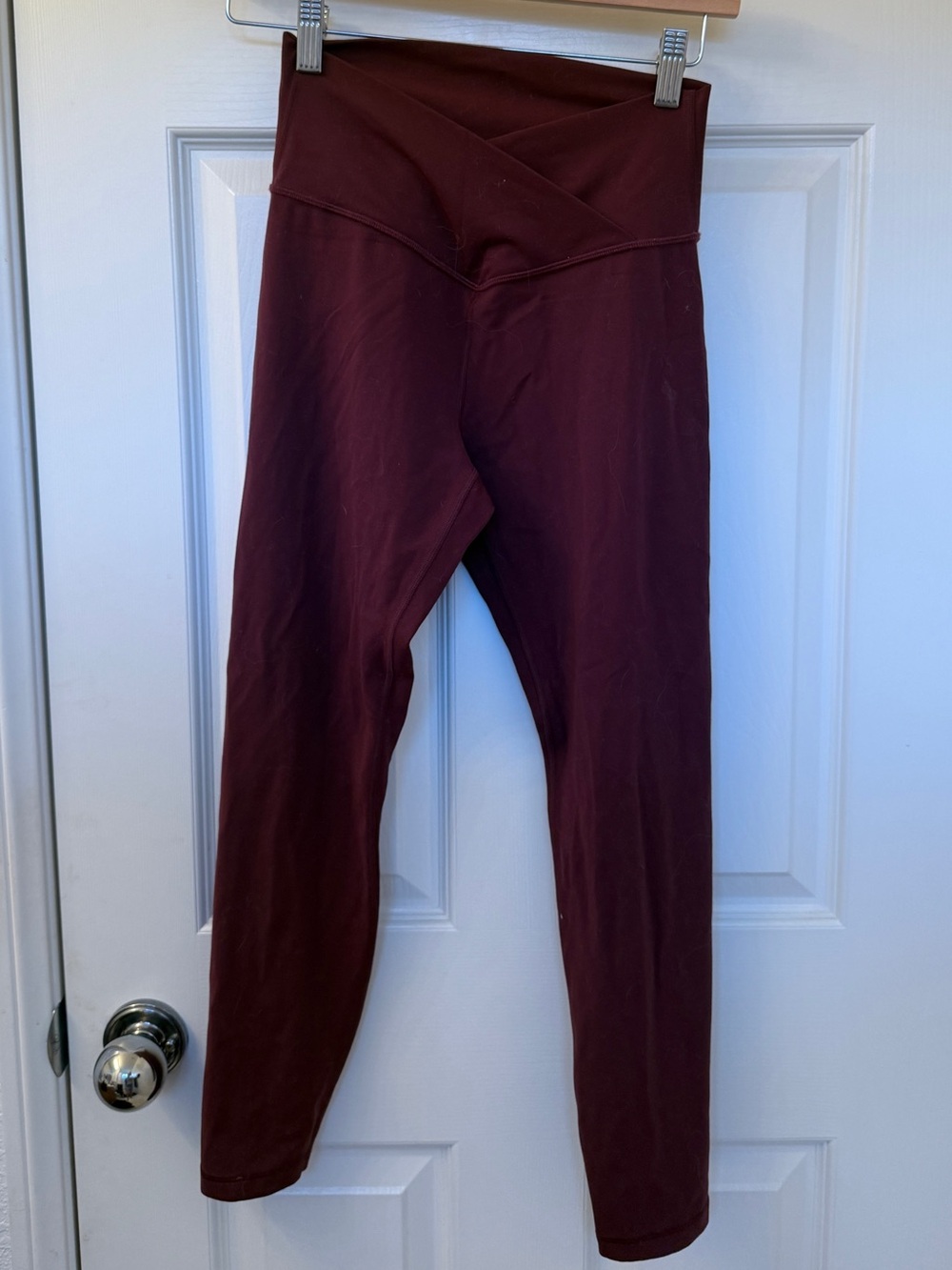 CRZ YOGA Crossover Waist Leggings 25"